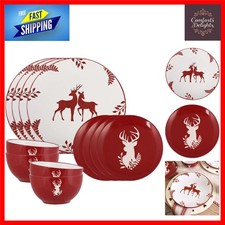 Christmas Dinner Set 12 Piece