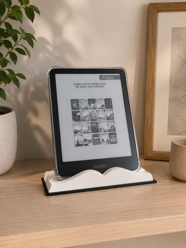 Book shaped kindle - kindle, stand