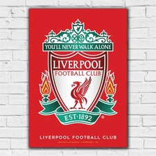 Liverpool FC A2 Crest Poster -