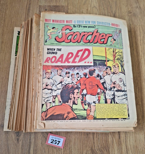 Scorcher comic 31 issues - comic,