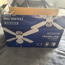 Focus 4 blade White Ceiling