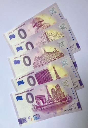 Paris zero euro souvenir - zero, 0