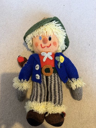 Hand made scarecrow doll - made,