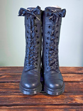 Dr Martens The Originals 12108 (Triumph)Fur boots 12 eyelets size UK 5 (126)