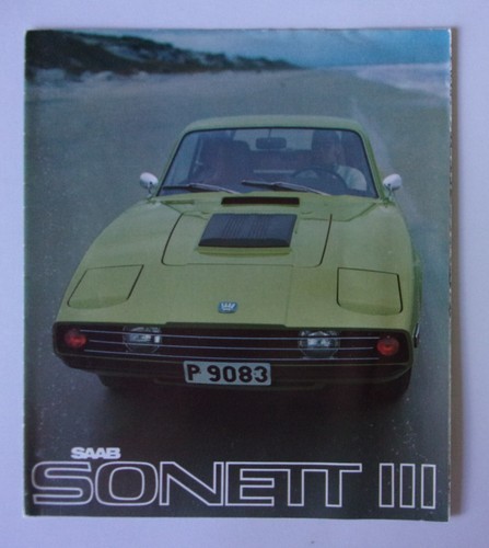 Saab sonett iii orig - iii, usa