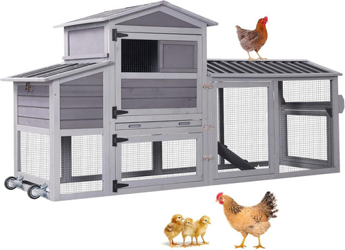 Chicken coop mobile hen house - hen,