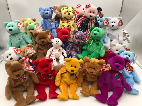 Mixed beanie babies - mixed,