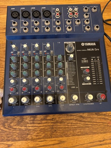 Yamaha mixer mg8 fx - yamaha, mg8/2