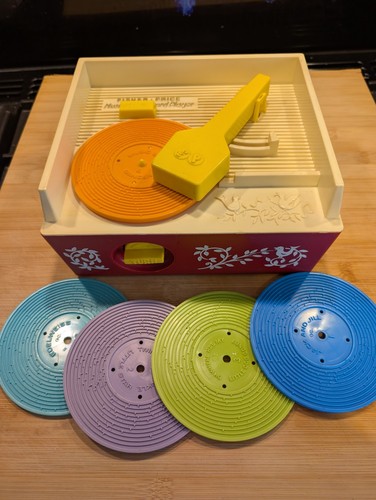Vintage fisher price record - fisher,