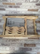 Ikea "Barr" Wood Wine Rack- Holds 8 Bottles