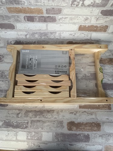Ikea barr wood wine rack - ikea,