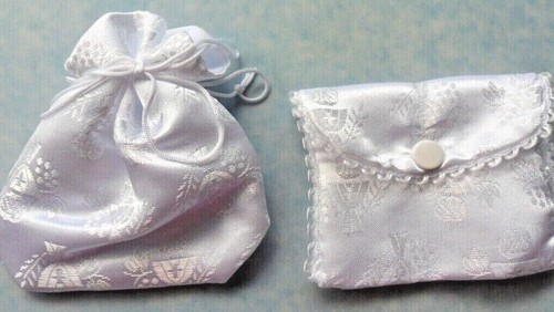 1st holy communion white satin - 1st,