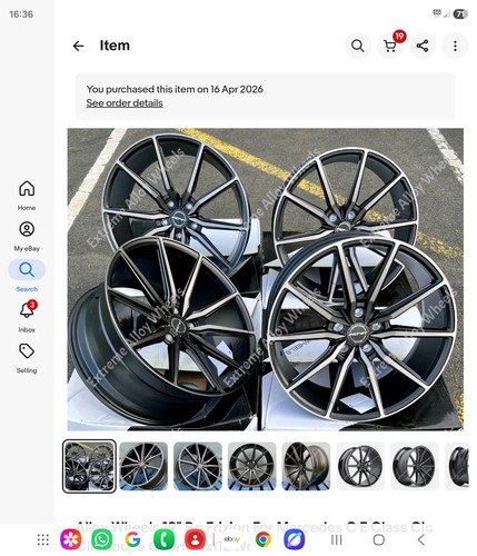 New alloys fit w205 - 19*,