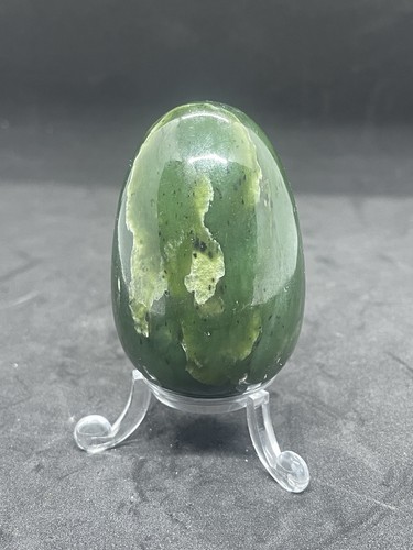 Nephrite jade egg from - nephrite,
