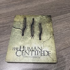 The Human Centipede - The Complete Sequence Steelbook rare - Region B Blu Ray