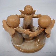 Ceramic Trio Of Angels Tea
