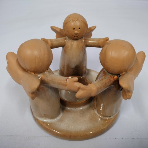 Ceramic trio angels tea - angels,