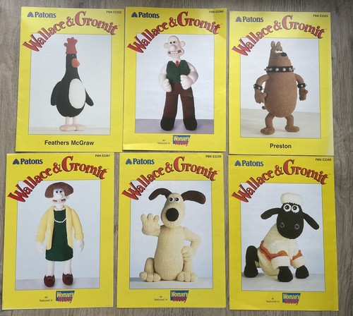 Wallace gromit knitting - wallace, &