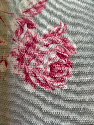 Vintage french fabric - fabric, '