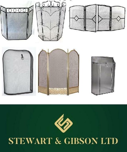 Inglenook guard fire screen - fire,
