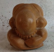 Hand Carved Wooden Buddha