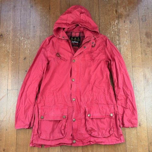 Barbour red overdyed durham - red,