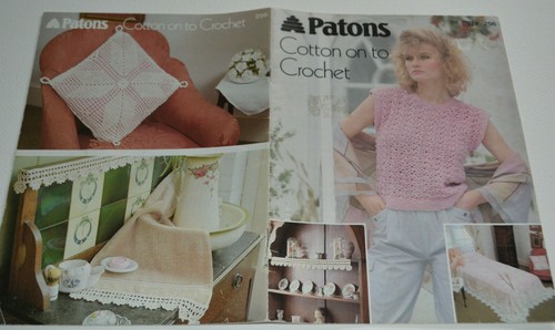 Crochet pattern booklet - , cotton