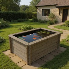 Wooden Pond – 2m x 1m –