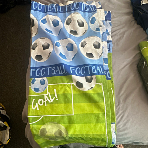 Full length football curtains