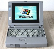 Vintage Toshiba Satellite Pro 410 CDT / Win 98 / RAM-40GB / HDD-810MB