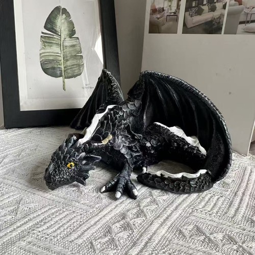 Garden mini dragon - garden, statue