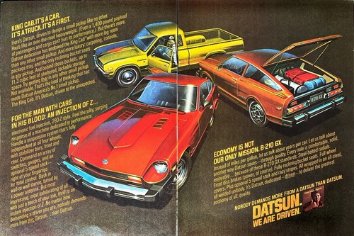 1977 datsun cars genuine - 1977,