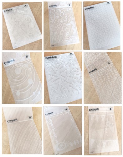 Cuttlebug embossing folder - folder,