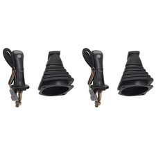 L+R Excavator Joystick Assy Handle Gears with Dust Cover for Daewoo2348