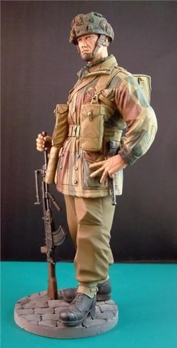 Ww2 british paratrooper with - british,