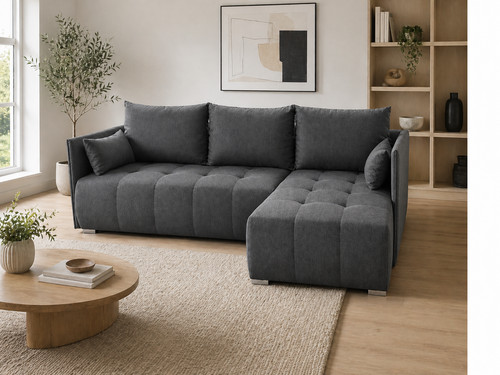 Corner sofa bed with - sofa, storage