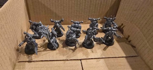 Chaos space marines squad - space,