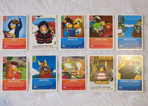 Club penguin trading card game - trading,