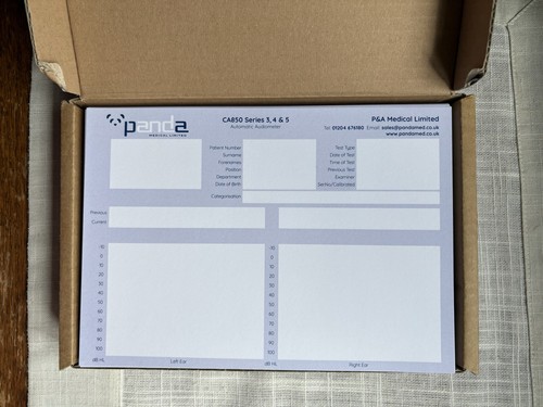 Amplifies audiometer paper - audiometer,