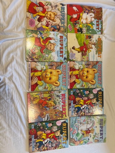 Vintage rupert bear - bear, books