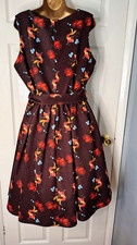 Lindy Bop Brown Audrey 50s
