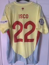 Isco Signed Spain Shirt With