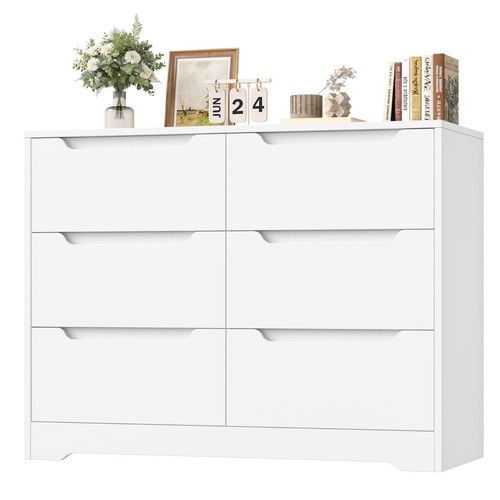 Drawer dresser chest of - 6,