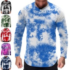 Men Tops Long Sleeve Basic Tee
