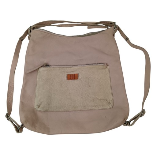 Biba pale pink leather handbag - biba,