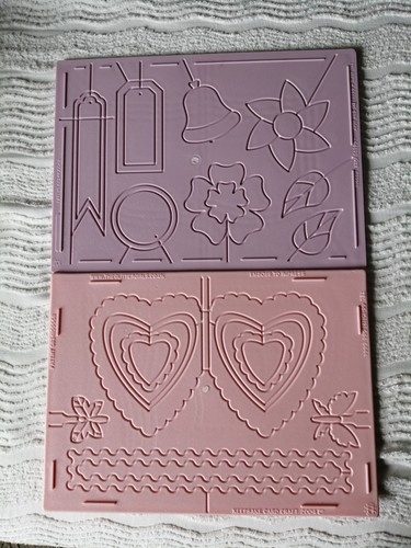Glitter girls embossing boards