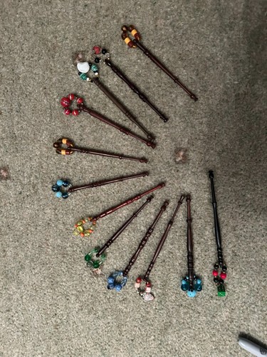 Lace bobbins 12 midlands - bobbins,