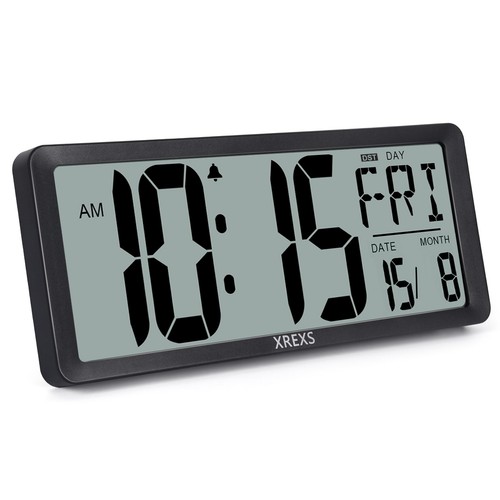 Xrexs large digital wall clock - wall,