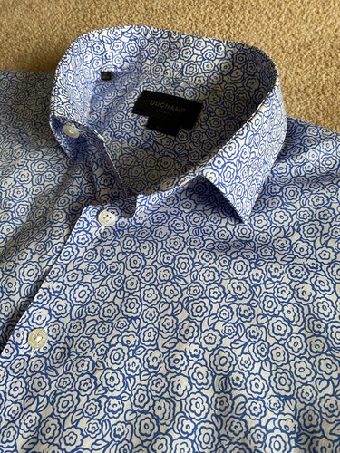 Duchamp slim fit floral flower - fit,