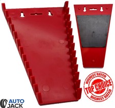 Magnetic Spanner Rack – Wall Mount ABS Holder | 12pc Capacity 3.5kg Garage Tools